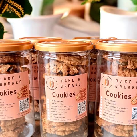 Mixed grain cookies